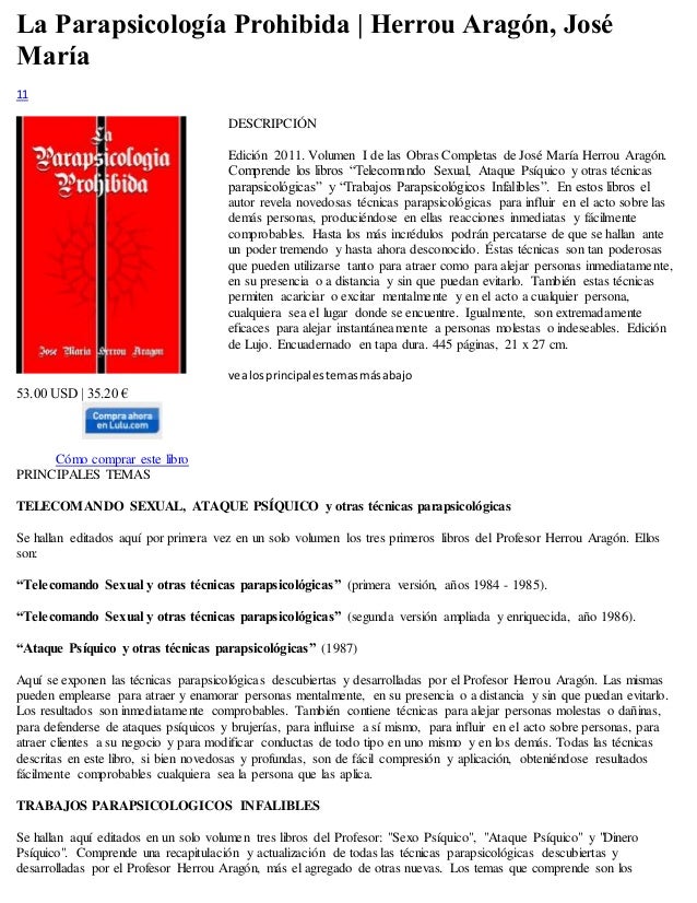 Esoterismo Parapsicologia